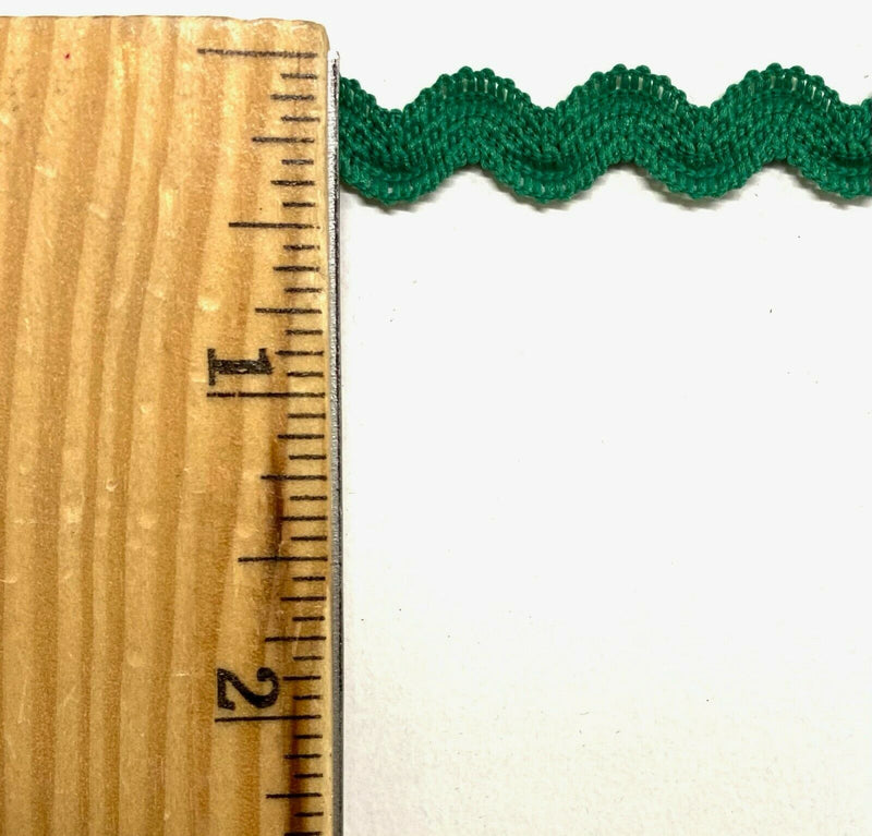 3/8" Stretch Elastic Novelty Ric Rac Zig Zag Trim - 18 Yards!