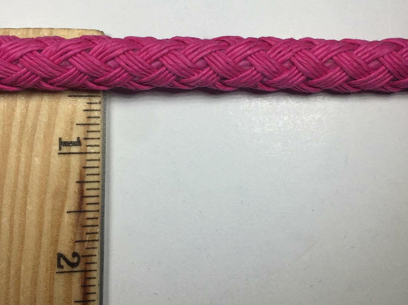 1/2" Plastic Braided Tubular Drawstring Cord -10 Yards- Many Colors!