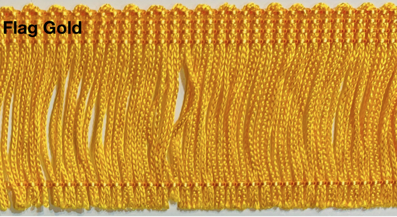 2" Rayon Chainette Fringe - 12 Continuous Yards - Many Color Options!