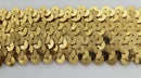 4 ROW (1.5") STRETCH SEQUIN TRIM - 8 Continuous Yards - Many Colors Available!