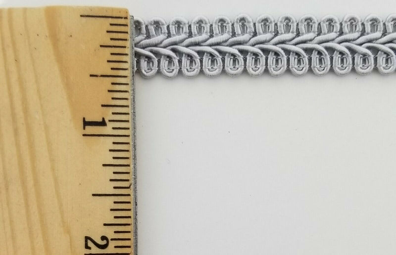 1/2" Chinese French Braid Gimp Trimming - 12 Continuous Yards - Many Colors!