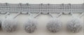 5/8" Pom Pom Poly Ball Fringe- 12 Continuous Yards - Many Colors!
