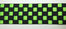18 Continuous Yards - Jacquard Woven Checkerboard Ribbon Trim - 1" Wide!