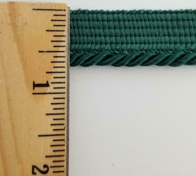 Twist Cord with Lip Piping Trimming - 8 Yards- Many Colors Available!