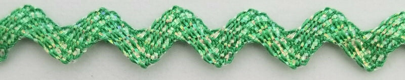 3/8" Iridescent Ric Rac Zig Zag Trim - 18 Yards - Many Colors!