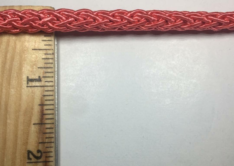 1/4" Braided Tubular Drawstring Cord- 20 Yards-Many Colors Available!
