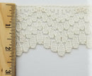 2-1/2" Venise Venice Lace Trimming - 9 Continuous Yards - Two Color Options!