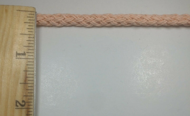 1/4" Plastic Braided Tubular Drawstring Cord -20 Yards- Many Colors!