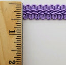 1/2" Chinese French Braid Gimp Trimming - 12 Continuous Yards - Many Colors!