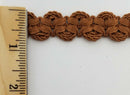 3/4" Double Scalloped Braid Gimp Trim - 12 Yards - MANY COLORS!