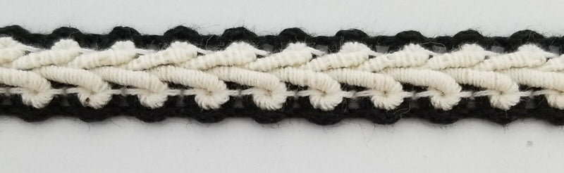 1/2" Cotton French Chinese Braid Gimp - 18 Continuous Yards - Many Colors!