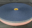 1 1/4" Patriotic Heavy Cotton Webbing - 5 Continuous Yards - MADE IN USA!