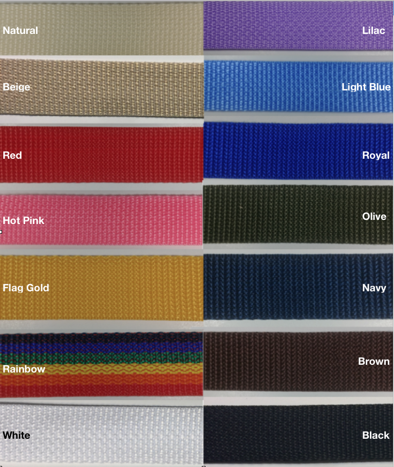 1" Poly Webbing Strapping Belting