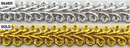 3/8" Metallic French Chinese Braid Gimp Trimming - 20 Yards - MADE IN USA!