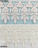 2-1/2" Floral Venise Venice Lace Trim - 7 Continuous Yards - Colors Available!