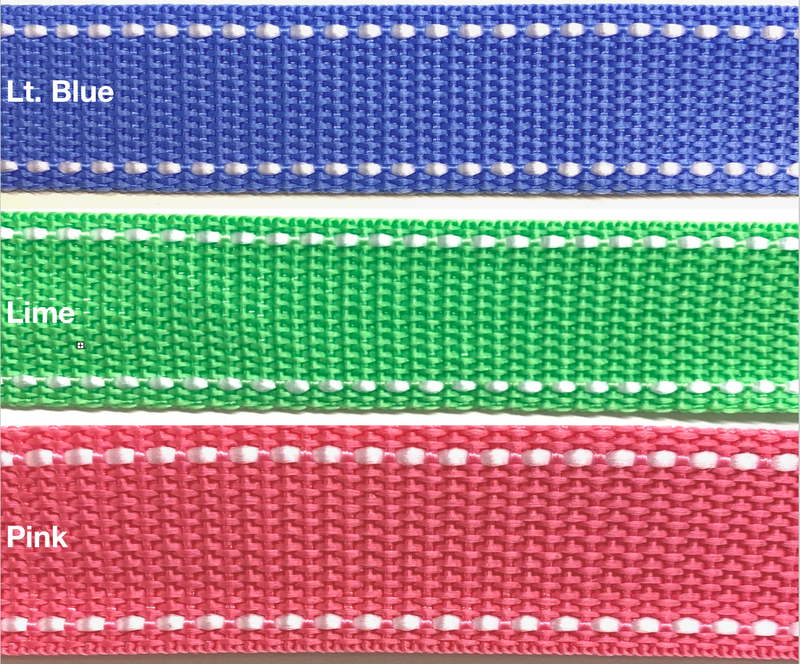 1" Poly Webbing - 10 Yards - MANY COLORS AVAILABLE - Made in USA!