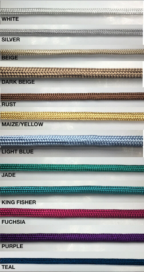 1/8" Fine Weave Rayon Bolo Cord - 30 Yards - Many Colors Available!