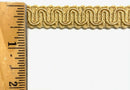 1/2" Scroll Braid Gimp w/ Backing - 12 Yards - Many Color Options!