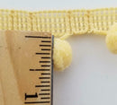 1/2" Pom Pom Polyester Ball Fringe -18 Continuous Yards- Color Options!