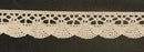 5/8" Cotton Cluny Lace Trimming - 18 Continuous Yards - MADE IN USA!