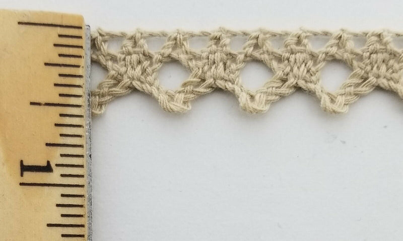 1/2" Cluny Lace Trimming - 20 Continuous Yards - Many Colors Available!