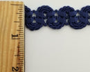 3/4" Double Scalloped Braid Gimp Trim - 12 Yards - MANY COLORS!