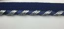 7/16" Metallic Piping with Lip Trim -18 Yards- Many Colors Available!