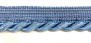 Large Twist Cord with Lip Piping Trimming - 6 Yards - Many Colors Available!