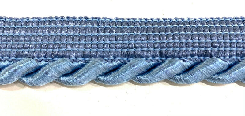 Large Twist Cord with Lip Piping Trimming - 6 Yards - Many Colors Available!