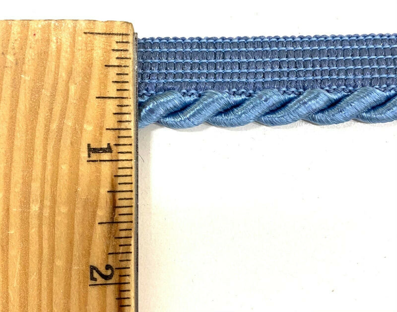 Large Twist Cord with Lip Piping Trimming - 6 Yards - Many Colors Available!
