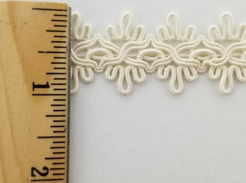 1" Designer Braid Gimp Trim - 12 Continuous Yards - Many Colors! MADE IN USA