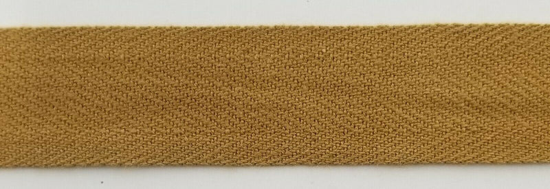 3/4" Cotton Twill Tape - 36 Yards - Many Colors Available! - Made in USA!