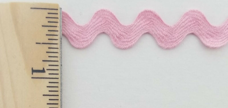 1/2" Cotton Ric Rac Zig Zag Trim - 36 Yards - Many Colors Available!