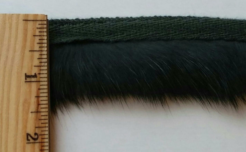 Rabbit Fur Trimming - 5 Continuous Yards - Many Colors Available
