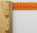 1/2" Chinese French Braid Gimp Trimming - 12 Continuous Yards - Many Colors!