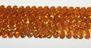 4 ROW (1.5") STRETCH SEQUIN TRIM - 8 Continuous Yards - Many Colors Available!