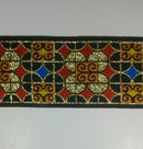 15 Continuous Yards - Jacquard Woven Ribbon Trim - 1 7/8" Wide - MANY COLORS!