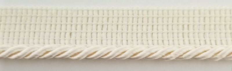 Twist Cord with Lip Piping Trimming - 8 Yards- Many Colors Available!