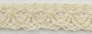 7/8" Cluny Lace Trimming Color: Natural - 18 Continuous Yards