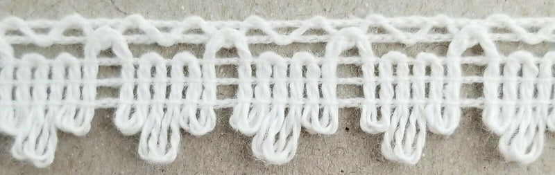 1-5/8" Cotton Cluny Lace Trimming - 20 Yards - MADE IN USA!