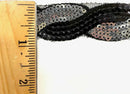 1" Sequin Snake Shape Trimming - 10 Yards!