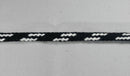 Drawcord Round Braided Drawstring Cord - Col: Black White - 36 Yards