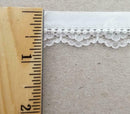 1-3/4" Pearl Piping Trim with Lace - 10 Yards