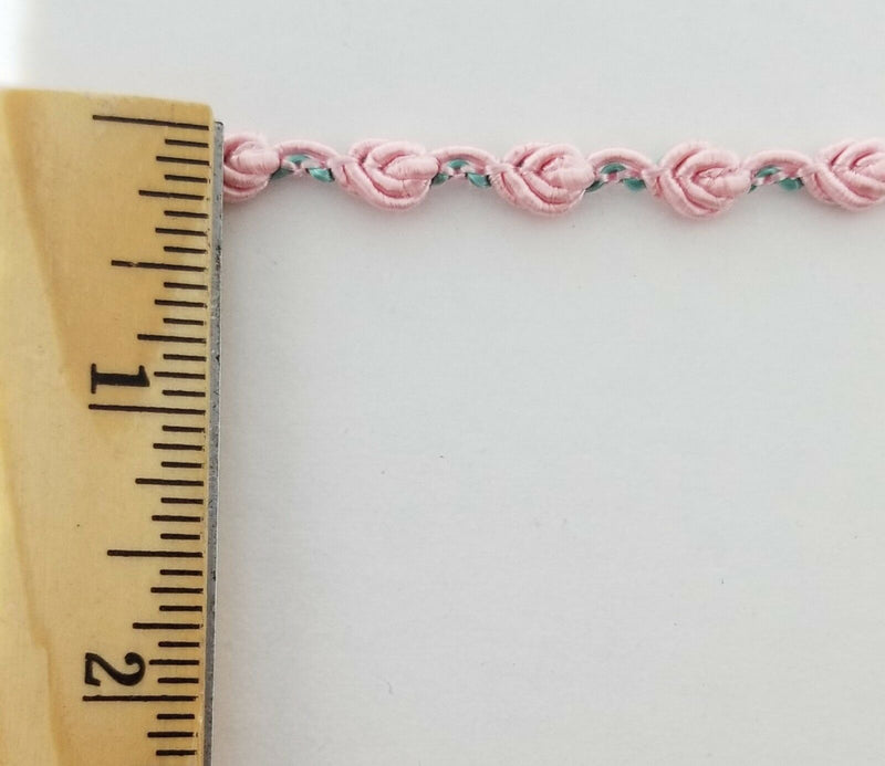 1/4" Rosebud Gimp Braid Trim - 15 Yards - Many Colors Available! MADE IN USA!