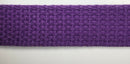 1" Cotton Webbing - 10 Continuous Yards - MANY COLORS AVAILABLE - Made in USA