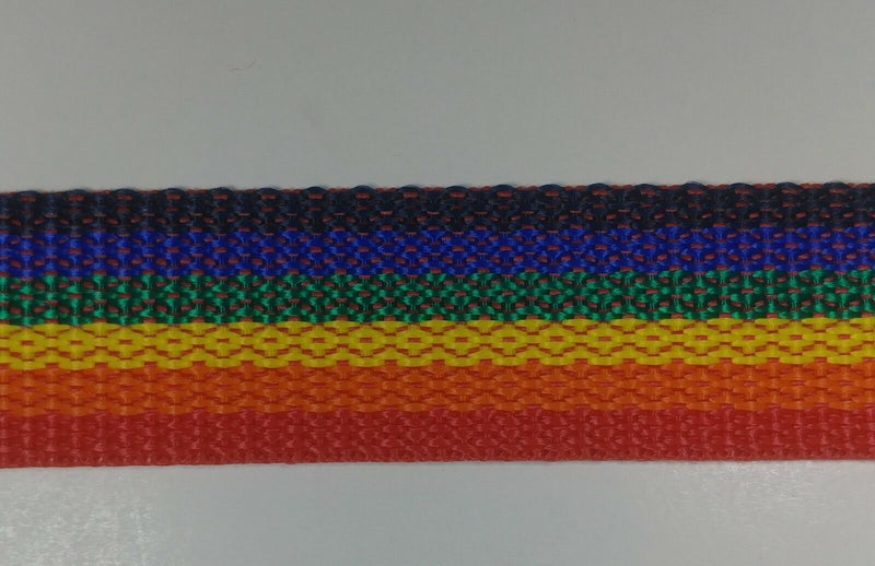 1" Poly Webbing - 20 Continuous Yards - MANY COLORS AVAILABLE - Made in USA!