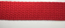 1" Cotton Webbing - 10 Continuous Yards - MANY COLORS AVAILABLE - Made in USA