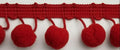 5/8" Pom Pom Poly Ball Fringe- 12 Continuous Yards - Many Colors!