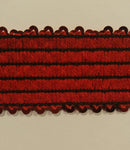 6 ROW (2-1/8") STRETCH SEQUIN TRIM - 6 Continuous Yards - Many Colors Available