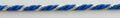 1/8" TWIST CORD ROPE TRIMMING WITH METALLIC - 15 YARDS - MANY COLORS!
